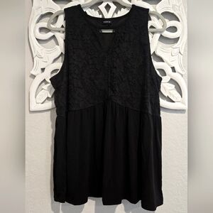 Torrid Lace Fit & Flare Tank - 1